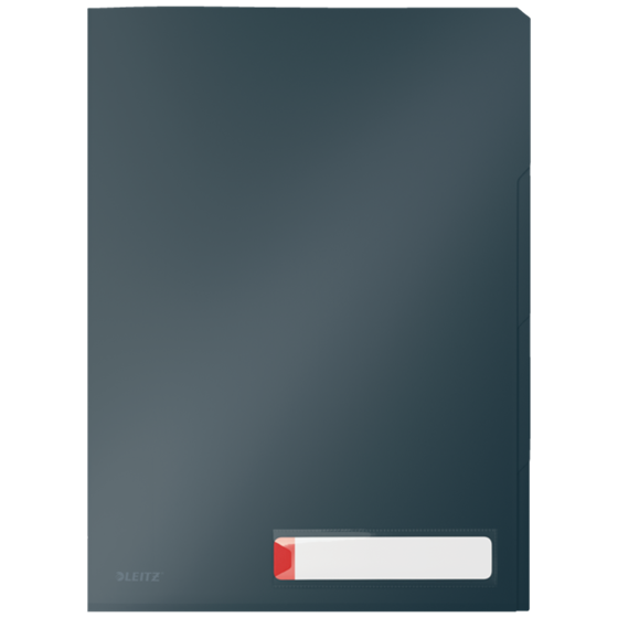 Dosier De Privacidad Con Pestañas Leitz Cosy Gris Terciopelo