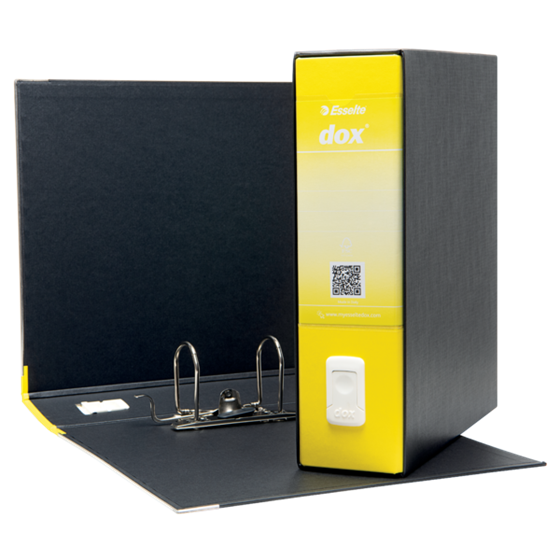 Archivador De Palanca Rexel Dox 1 A4 Color Amarillo Amarillo