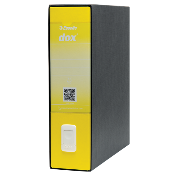 Archivador De Palanca Rexel Dox 1 A4 Color Amarillo Amarillo