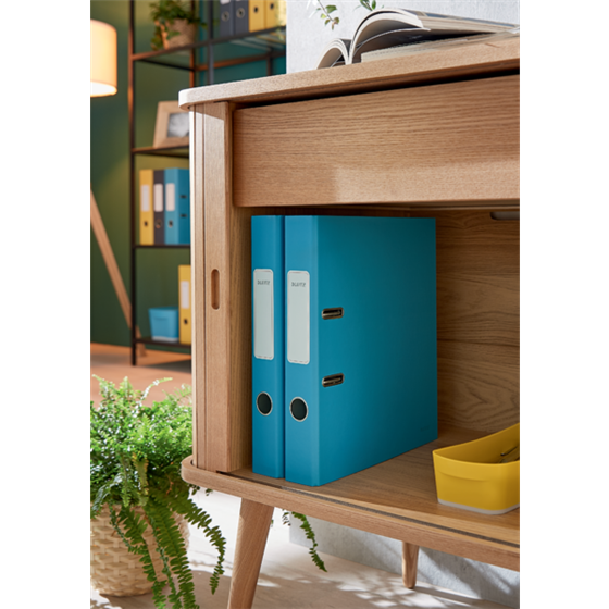 Archivador Leitz 180° Cosy Soft Touch Azul Calma A4 Lomo: 52 Mm.