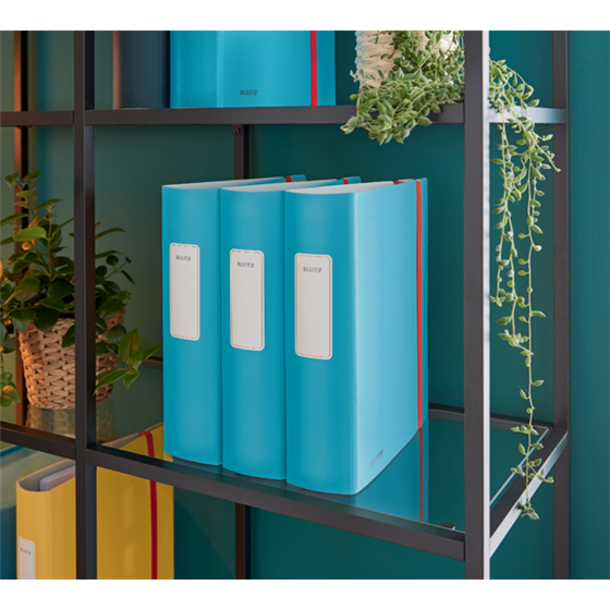 Archivador Leitz Active 180° Cosy Azul Calma A4 Lomo: 82 Mm.