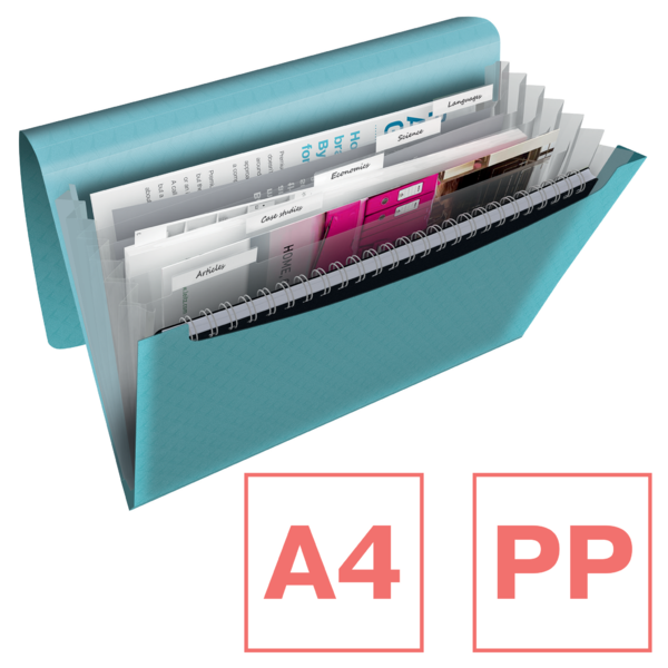 Carpeta Acordeón Esselte Colour'Breeze Surtidos A4