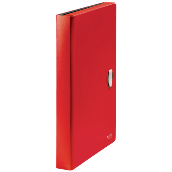 Carpeta Acordeón Leitz Recycle, Co2 Compensado Rojo A4