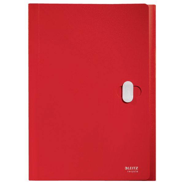 Carpeta Acordeón Leitz Recycle, Co2 Compensado Rojo A4