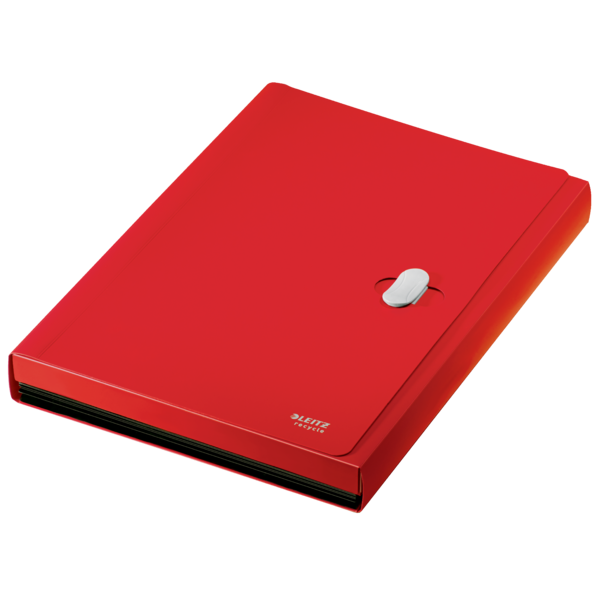 Carpeta Acordeón Leitz Recycle, Co2 Compensado Rojo A4