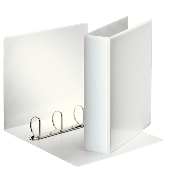 Carpeta Canguro Gama Básica De Esselte Blanco 4 Anillas Mixtas 50 Mm A4