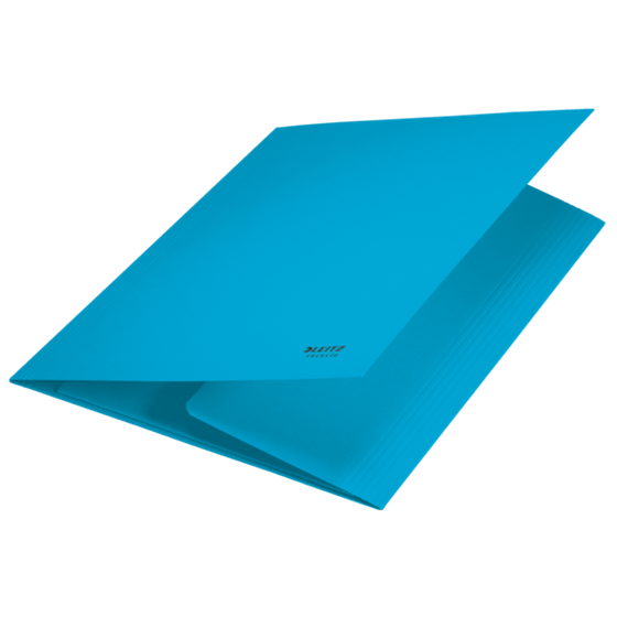 Carpeta De 3 Solapas De Cartón Leitz Recycle, Co2 Compensado Azul