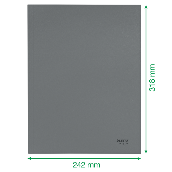 Carpeta De 3 Solapas De Cartón Leitz Recycle, Co2 Compensado Azul