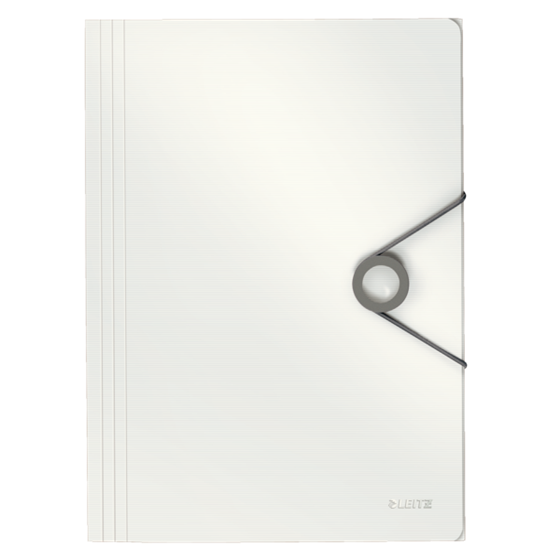 Carpeta De 3 Solapas Solid De Leitz Blanco A4