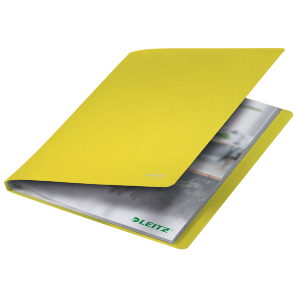 Carpeta De 40 Fundas Leitz Recycle, Co2 Compensado Amarillo