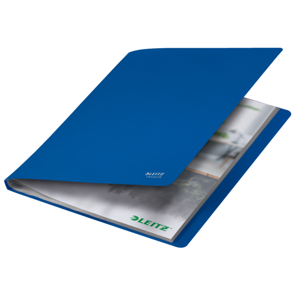 Carpeta De 40 Fundas Leitz Recycle, Co2 Compensado Azul