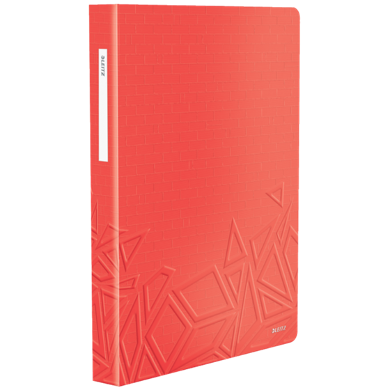Carpeta De Fundas Urban Chic De Leitz, 80 Fundas Rojo