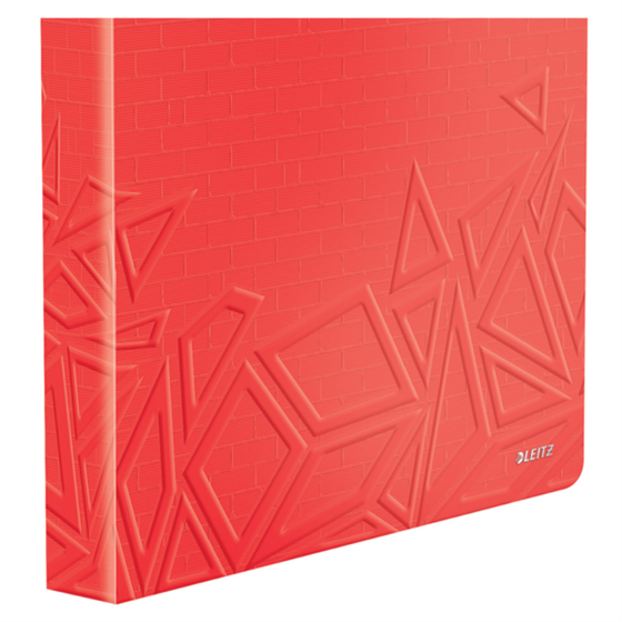 Carpeta De Fundas Urban Chic De Leitz, 80 Fundas Rojo
