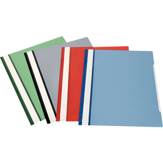 Dossiers Fastener Pvc Negro A4