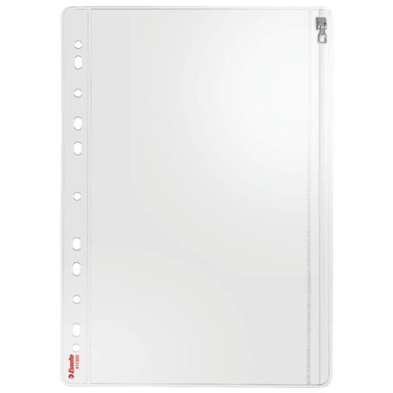 Fundas Con Cremallera Transparente A4 200 Micras