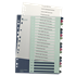 Índice Imprimible Style De Leitz, De PP, Extraancho  1-20 A4 Maxi