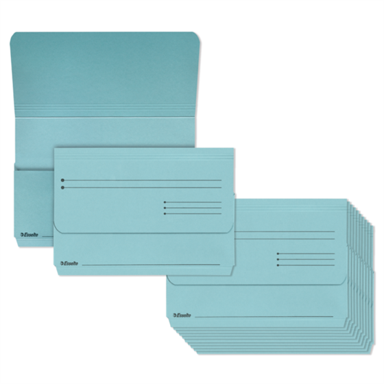 Subcarpetas Pocket Azul Folio