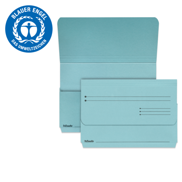 Subcarpetas Pocket Azul Folio