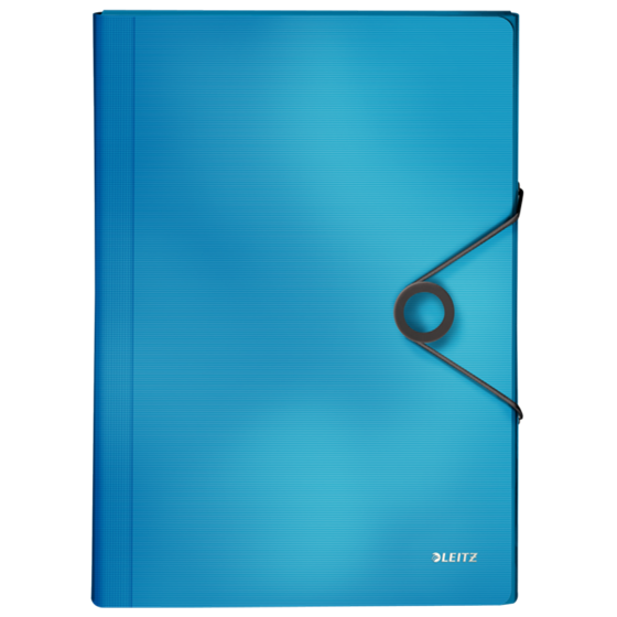 Carpeta Acordeón Solid De Leitz Azul Claro A4