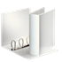 Carpeta Canguro Gama Básica De Esselte Blanco 4 Anillas Mixtas 60 Mm A4