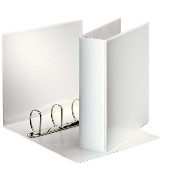 Carpeta Canguro Gama Básica De Esselte Blanco 4 Anillas Mixtas 60 Mm A4