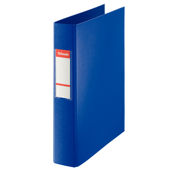 Carpeta De Anillas De Esselte Azul 2 Anillas Mixtas 40 Mm Folio