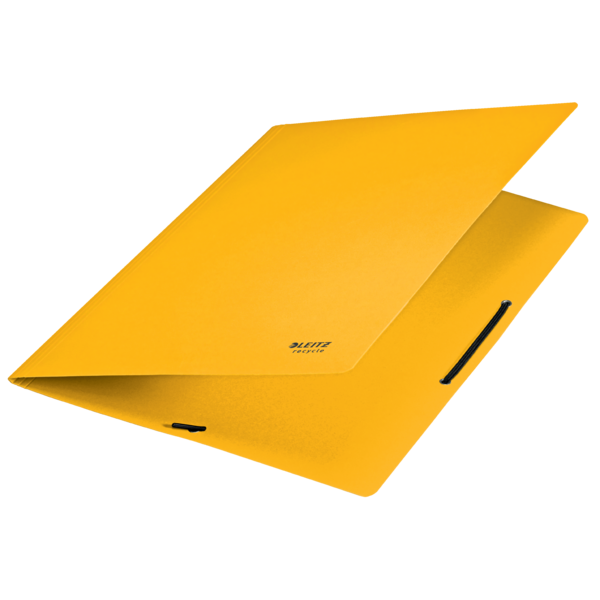 Carpeta De Cartón Con Gomas Leitz Recycle, Co2 Compensado Amarillo