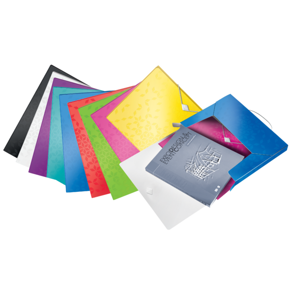 Carpeta Proyectos Wow Leitz Rojo