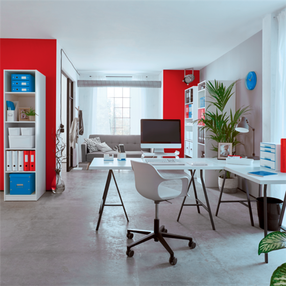 Carpeta Proyectos Wow Leitz Rojo