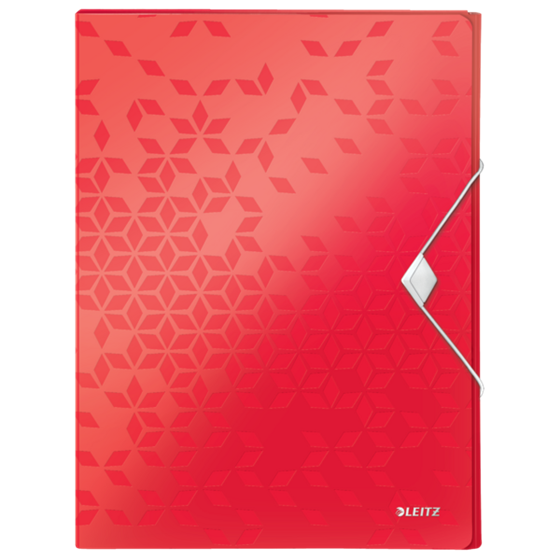 Carpeta Proyectos Wow Leitz Rojo