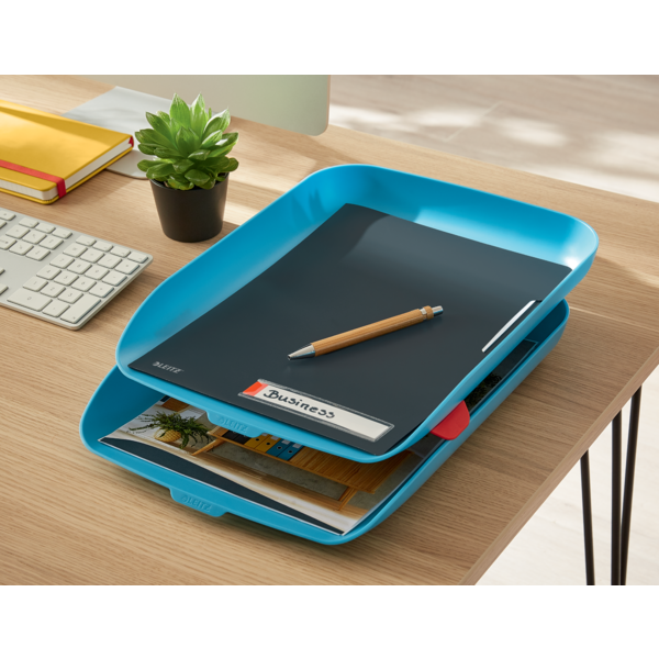 Dosier De Privacidad Leitz Cosy Gris Terciopelo