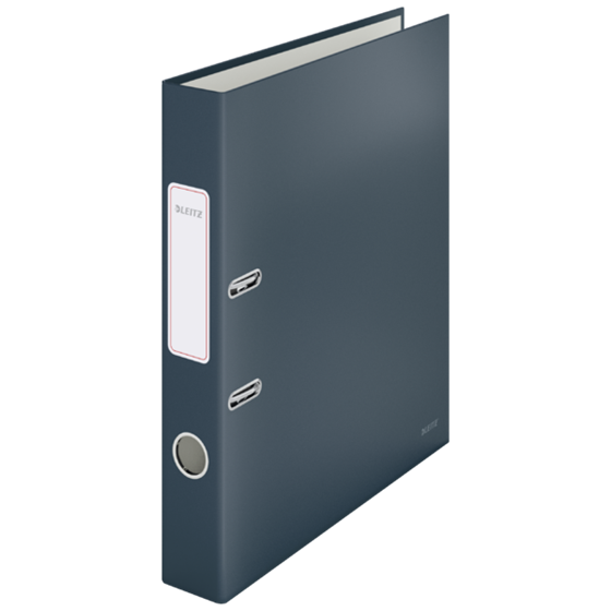 Archivador Leitz 180° Cosy Soft Touch Gris Terciopelo A4 Lomo: 52 Mm.