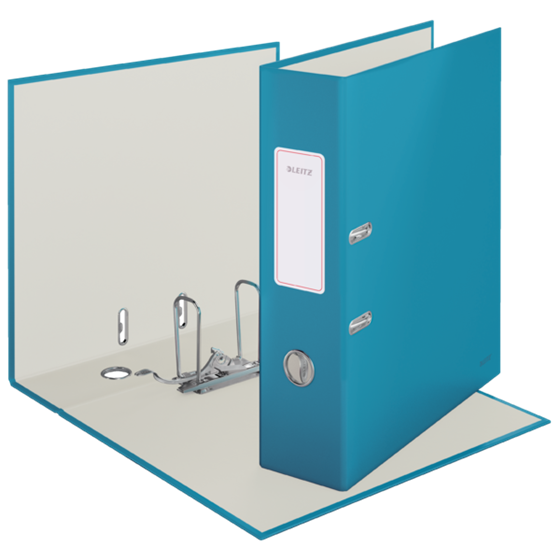 Archivador Leitz 180° Cosy Soft Touch Azul Calma A4 Lomo: 80 Mm.