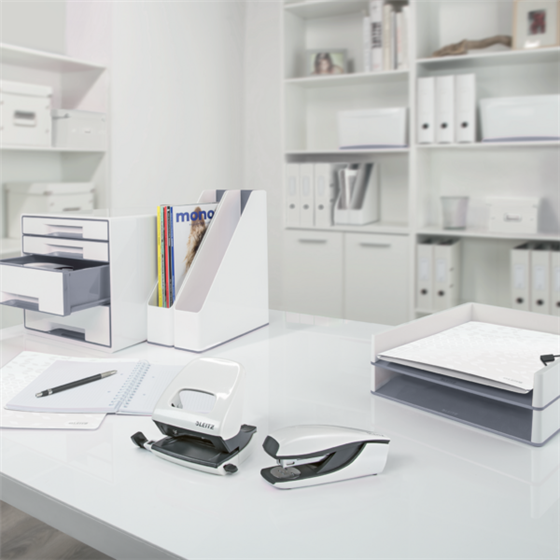 Carpeta Con Pinza Wow De Leitz Blanco