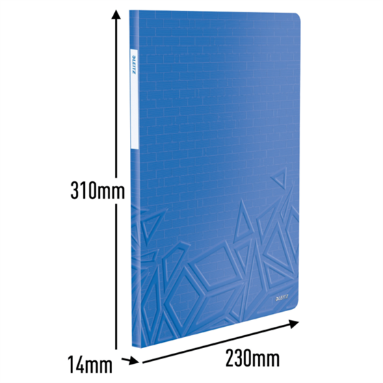 Carpeta De Fundas Urban Chic De Leitz, 20 Fundas Azul