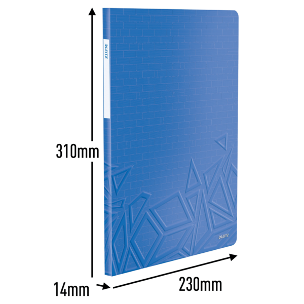 Carpeta De Fundas Urban Chic De Leitz, 20 Fundas Azul