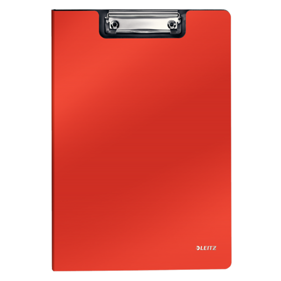 Carpeta Miniclip Solid De Leitz Rojo Claro A4