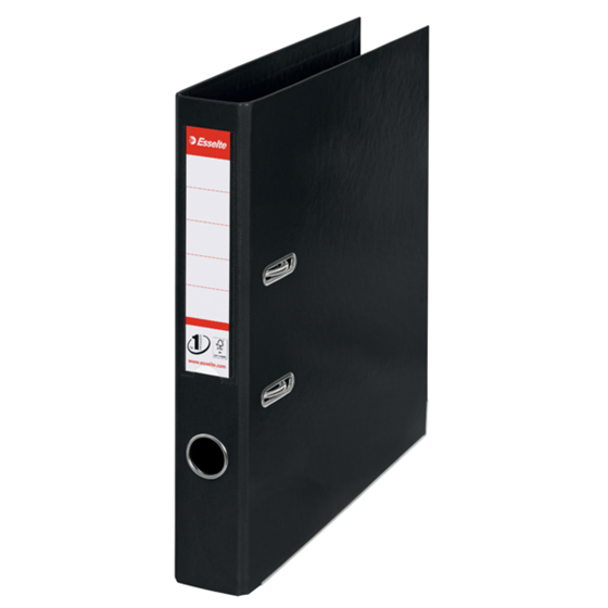 Archivador De Palanca De PP N.º 1 De Esselte Vivida Negro A4 Lomo: 50 Mm.