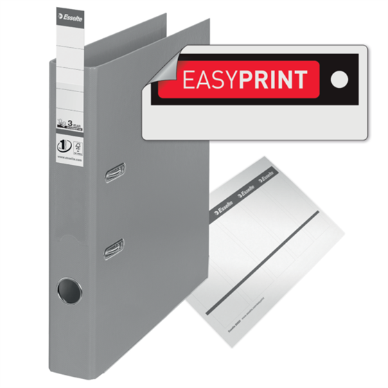 Archivador De Palanca De PP N.º 1 De Esselte Vivida Negro A4 Lomo: 50 Mm.