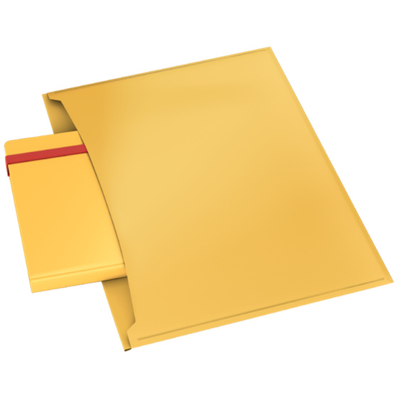 Sobre De Privacidad Con Dos Bolsillos Leitz Cosy Amarillo Cálido