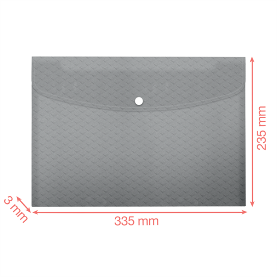 Sobre Para Documentos A4 PP Esselte Colour'Breeze , Paquete De 3 Coral A4