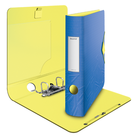 Archivador De Palanca De 180° Active Urban Chic De Leitz Azul A4 Lomo: 65 Mm.