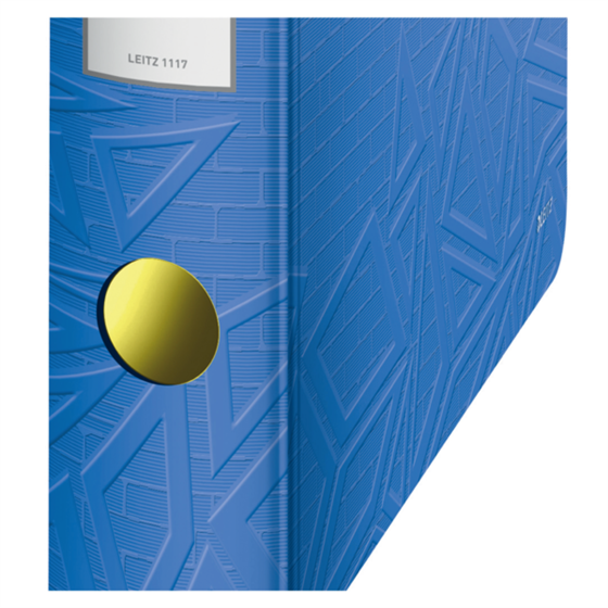 Archivador De Palanca De 180° Active Urban Chic De Leitz Azul A4 Lomo: 65 Mm.