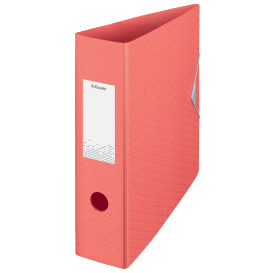 Archivador De Palanca De Polifoam Esselte Colour'Breeze Coral A4 Lomo: 82 Mm.