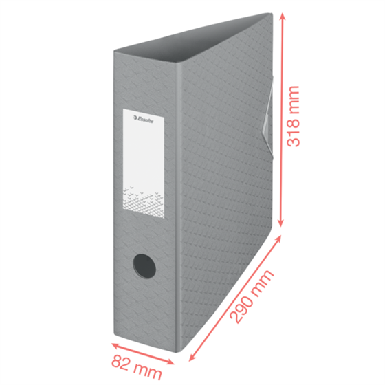 Archivador De Palanca De Polifoam Esselte Colour'Breeze Coral A4 Lomo: 82 Mm.