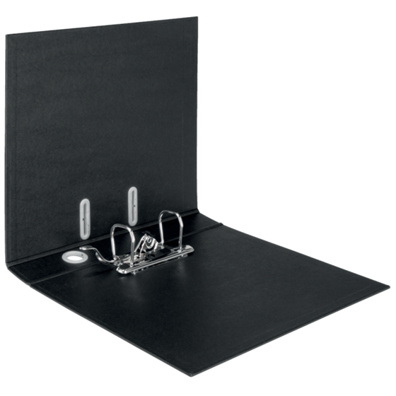 Archivador De Palanca 180° Leitz Recycle, Co2 Compensado Negro