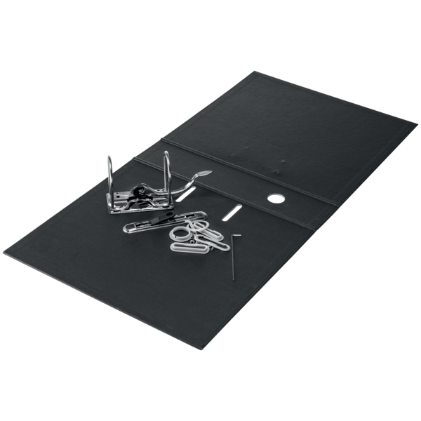 Archivador De Palanca 180° Leitz Recycle, Co2 Compensado Negro