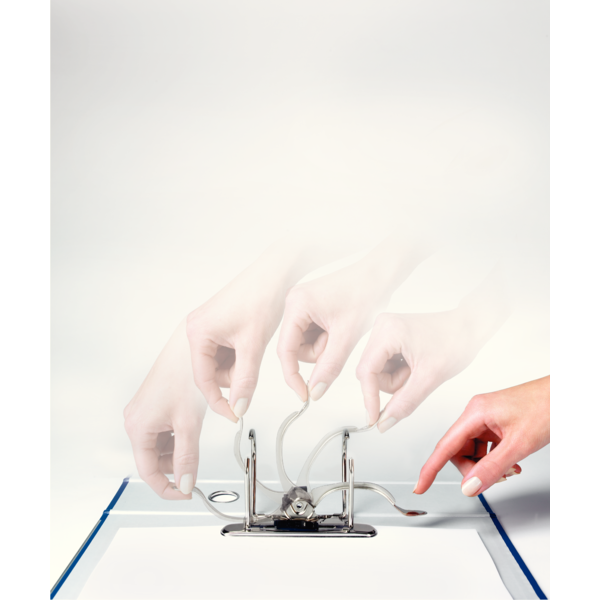 Archivador De Palanca Canguro 180° Leitz Blanco A4 Maxi