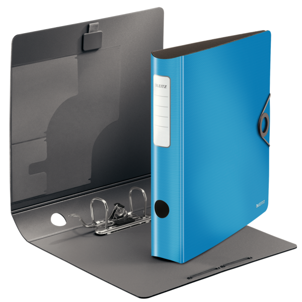 Archivador De Palanca De 180° Active Solid De Leitz Azul Claro A4 Lomo: 65 Mm.
