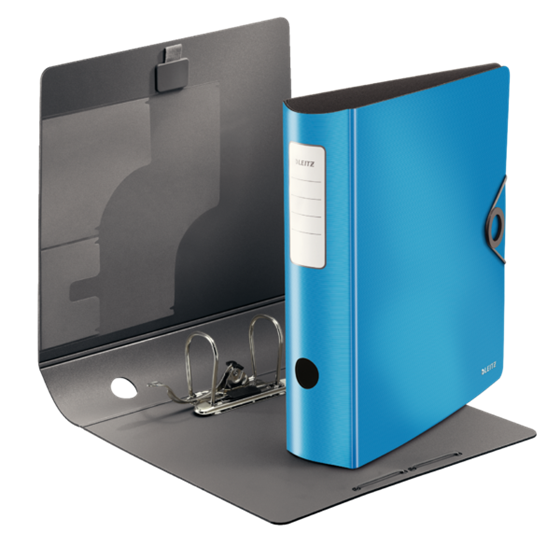 Archivador De Palanca De 180° Active Solid De Leitz Azul Claro A4 Lomo: 82 Mm.